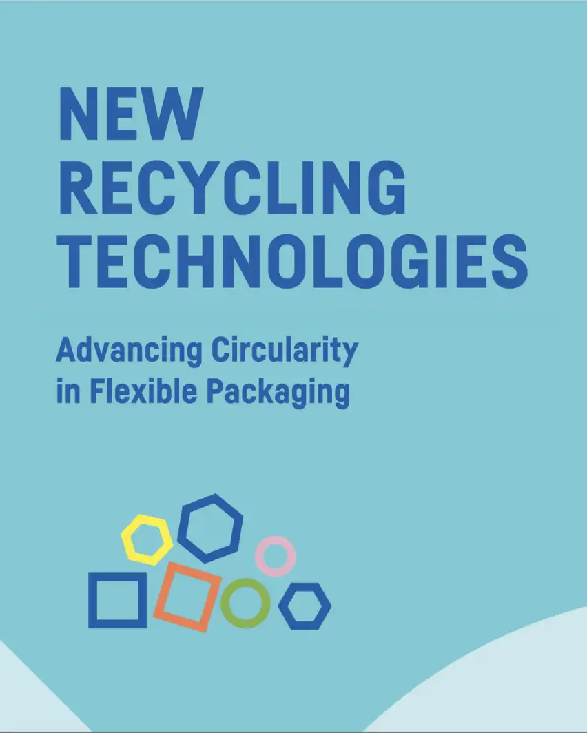 Coverpage of New Recycling Technologies report